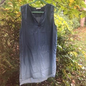 BeachLunchLounge Denim Ombré Dress